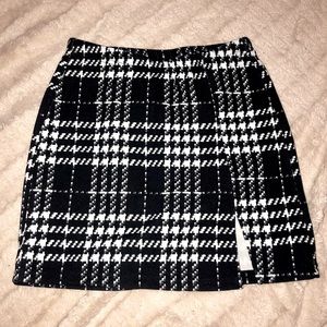 SHEIN plaid skirt